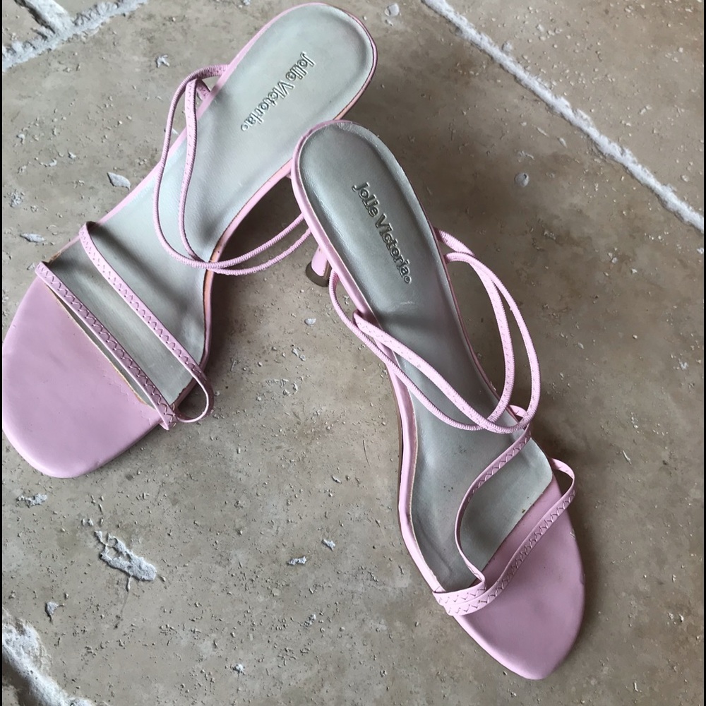 Jolie Victoria size 5 1/2 Pink Heels